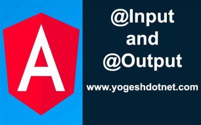 @Input and @Output example in angular 2|4|5|6|7