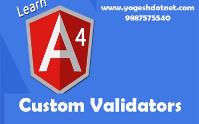 custom validators in angular 4