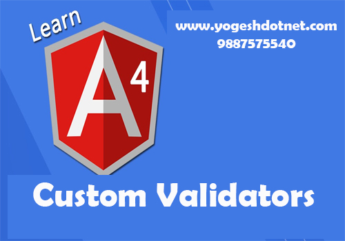 custom validators in angular 4