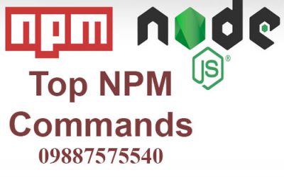 top npm commands