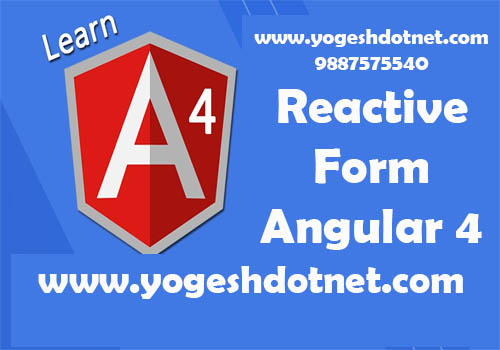 angular 4 reactive form example