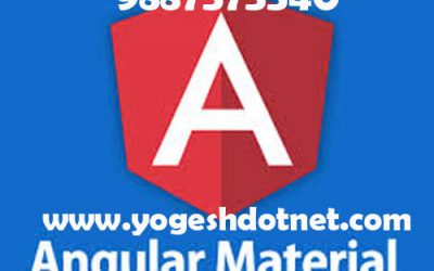angular material installation and setup in visual studio code