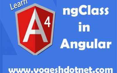 ngClass example in angular 5