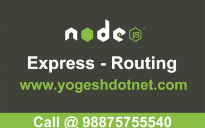 express router tutorial