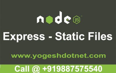 Express JS Static files serving