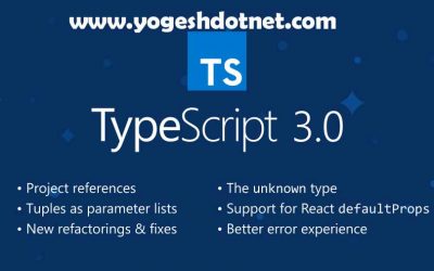 Microsoft new version of typescript 3.0